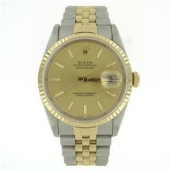PreOwned Datejust Mens 36mm Two Tone  16233