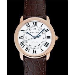 Cartier 36MM Ronde Solo SS/RG Model #W2RN0008