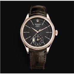Rolex Celini Dualtime RG Model #50525