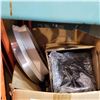 Image 2 : BOX OF LIGHTING W/ LED LAMP, LIGHT BULBS, ETC
