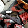 Image 2 : MILWAUKEE M18 CORDLESS TOOLS, SAWZALL, AND 2 IMPACT GUNS W/ CHARGER