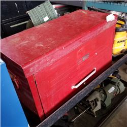 RED SEARS TOOL BOX W/ CONTENTS