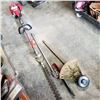 Image 1 : MARUYAMA GAS INTERCHANEABLE POLE TOOL W/ 3 ATTACHMENTS HEDGE TRIMMER POLE SAW AND WEEDEATER - TESTED