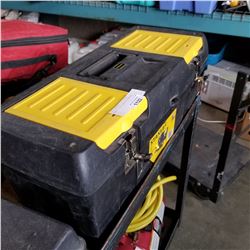 STANLEY TOOL BOX W/ CONTENTS