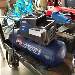 CAMPBELL HAUSEFIELD AIR COMPRESSOR - TESTED AND WORKING