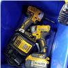 Image 2 : 2 DEWALT CORDLESS IMPACT GUNS AND SAWZALL W/ BATTERY AND CHARGER - TESTED AND WORKING