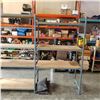 Image 2 : THREE SECTIONS METAL GREY SECTIONAL SHELVING WITH SHELVES