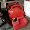 Image 2 : THREE RED GAS CANS