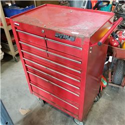 RED WATERLOO ROLLING TOOL CHEST