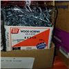 Image 2 : CASE OF 8 X 2-1/2" WOOD SCREWS