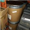 Image 1 : 6 CARDBOARD DRUMS W/ LIDS