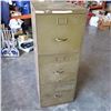 Image 1 : 3 DRAWER METAL FILING CABINET