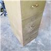 Image 3 : 3 DRAWER METAL FILING CABINET