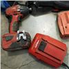 Image 2 : 3 HILTI CORDLESS TOOLS W/ BATTERY CHARGER AND BAG