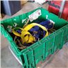 Image 1 : TOTE OF SAFETY HARDNESS, CABLE, AND ROPE