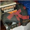 Image 2 : BOX OF ROPE AND SAFETY HARNESS AND CHIMNEY BRUSH