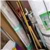 Image 1 : SNOW SHOVEL AND GARDEN TOOLS