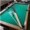 Image 2 : HALIFAX POOL TABLE AND 6 CUES