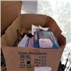 Image 1 : BOX OF SHOP SUPPLIES, KITCHEN ACCESSORIES, CAR ACCESSORIES