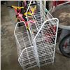 Image 1 : 2 WHITE WIRE SHOE SHELFS