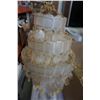Image 2 : LOT OF 2 SHELL HANGING SHADES