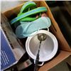 Image 2 : BOX OF KITCHEN APPLIANCES, COFFEE MAKER, AND SOUP TUREEN
