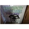 Image 2 : BOX OF KITCHEN APPLIANCES AND GOURMIA CROCK POT