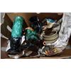 Image 2 : 2 BOXES OF BLUE MOUNTAIN POTTERY AND COLLECTIBLES