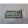 Image 1 : 5 DOLLAR BILL QE 1954