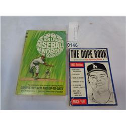 2 1963 BASEBALL BOOKS