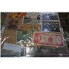 Image 4 : LARGE SHEET MISC COINS AND BILLS