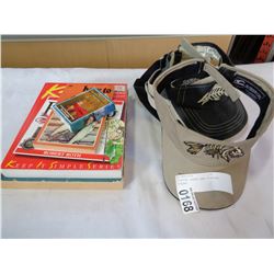 FISHING BOOKS AND FISHING VISORS