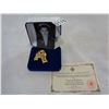 Image 1 : CAMROSE AND KROSS REPLICA SCARF BROACH AS WORN BY JACKIE KENNEDY