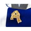 Image 2 : CAMROSE AND KROSS REPLICA SCARF BROACH AS WORN BY JACKIE KENNEDY