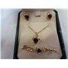 Image 2 : RUBY JEWELLERY, PLAY 9-5 NECKLACE AND RING