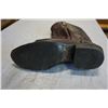 Image 3 : SIZE 12 LEATHER J CHISHOLM COWBOY BOOTS