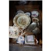 Image 2 : 2 TRAYS OF SMALL CHINA PLATES, BUNNYKINS MUG, AND SILVER PLATED FIRST NATIONS SPOONS