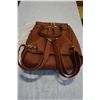Image 3 : ALDO LEATHER BACKPACK