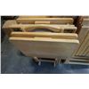 Image 2 : 3 TV TRAYS, 1 SERVING TRAY AND 3 CHAIRS