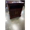 Image 1 : SWIVEL TOP WOODEN TV END TABLE