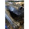 Image 3 : LARGE CERAMIC PANTHER GLASS TOP COFFEE TABLE