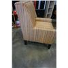 Image 2 : STRIPED STYLUS ACCENT CHAIR