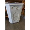 Image 1 : VINTAGE WHITE PAINTED CORNER CABINET