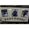 Image 1 : TRIPLE HEADER VANCOUVER PICTURE SEDIN TWINS AND LUONGO