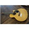 Image 1 : JASMIN S34-C ACOUSTIC GUITAR NEW STRINGS - SOME REPAIRED DAMAGE