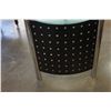 Image 3 : METAL AND GLASS TOP DESK