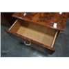 Image 3 : BIRDS EYE ITALIAN QUEENSIZE HEADBOARD AND PAIR OF 2 DRAWER NIGHTSTANDS, MADE IN ITALY