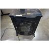 Image 1 : BLACK ELECTRIC FIREPLACE