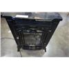 Image 2 : BLACK ELECTRIC FIREPLACE