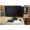Image 1 : SAMSUNG MONITOR, CHARGER, WIRELESS KEYBOARD, AND MOUSE